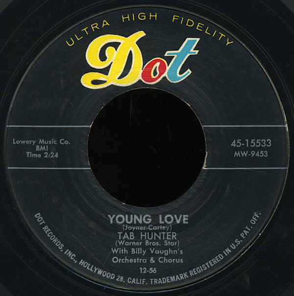 Tab Hunter With  Billy Vaughn And His Orchestra &  The Billy Vaughn Singers – Young Love