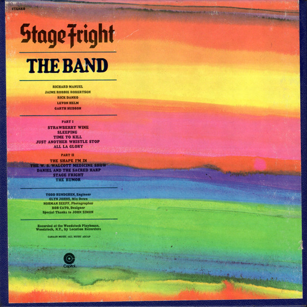 The Band – Stage Fright