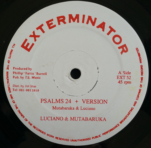 Luciano & Mutabaruka / Sizzla – Psalms 24 / True God