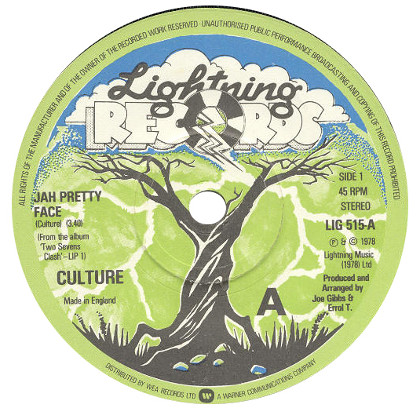 Culture – Jah Pretty Face / Natty Dread Taking Over