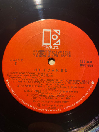 Carly Simon – Hotcakes