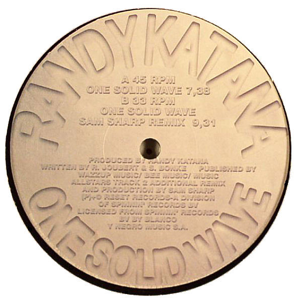 Randy Katana – One Solid Wave