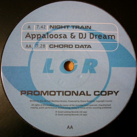 Appaloosa & DJ Dream – Night Train / Chord Data