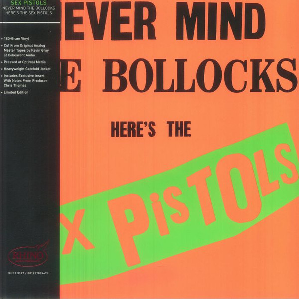 Sex Pistols – Never Mind The Bollocks Here's The Sex Pistols
