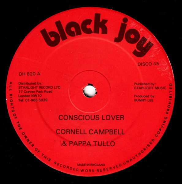 Cornell Campbell, Papa Tullo – Conscious Lover