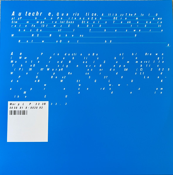 Autechre – Quaristice