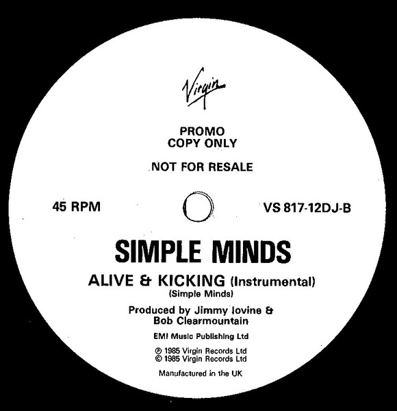 Simple Minds – Alive & Kicking