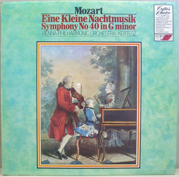 Wolfgang Amadeus Mozart - Wiener Philharmoniker ‧ István Kertész – Eine Kleine Nachtmusik / Symphony No. 40 In G Minor