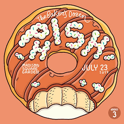 Phish – The Baker's Dozen Night 3, July 23, 2017, Madison Square Garden, New York, NY