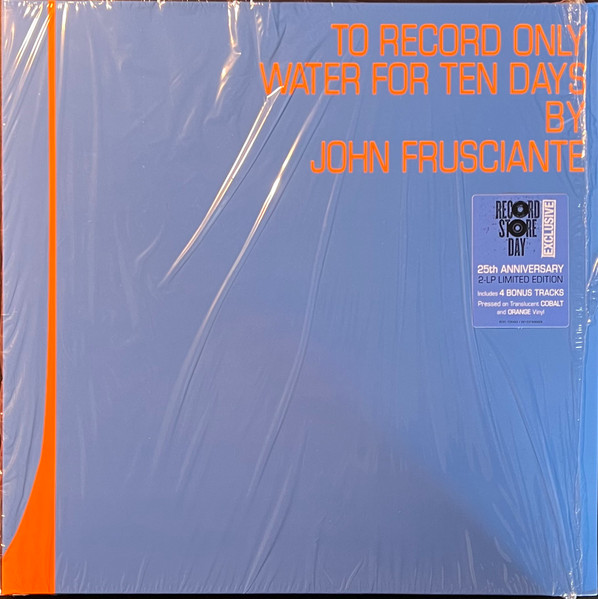 John Frusciante – To Record Only Water For Ten Days