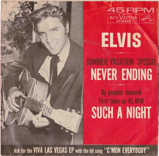 Elvis Presley – Such A Night / Never Ending