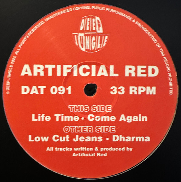Artificial Red – Low Cut Jeans / Dharma / Life Time / Come Again