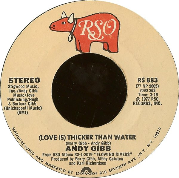 Andy Gibb – (Love Is) Thicker Than Water