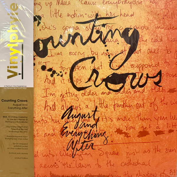 Counting Crows – August And Everything After