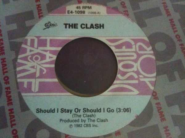 The Clash – Should I Stay Or Should I Go / Rock The Casbah