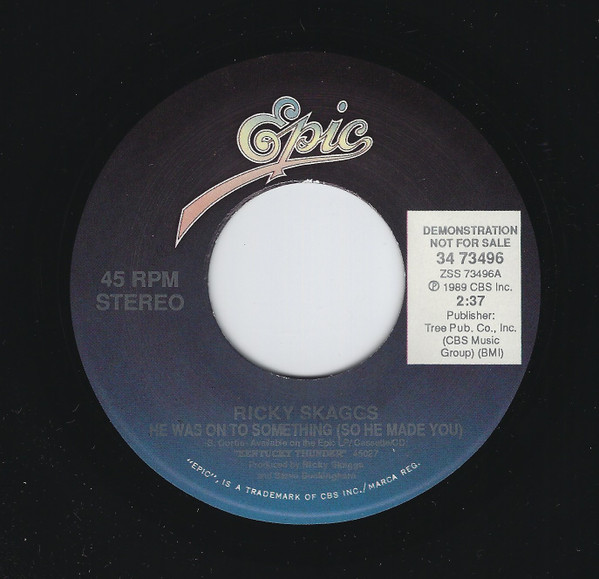 Ricky Skaggs – He Was Onto Somethin' (So He Made You)