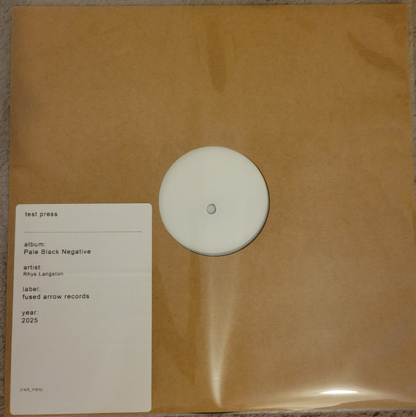 Rhys Langston – Pale Black Negative