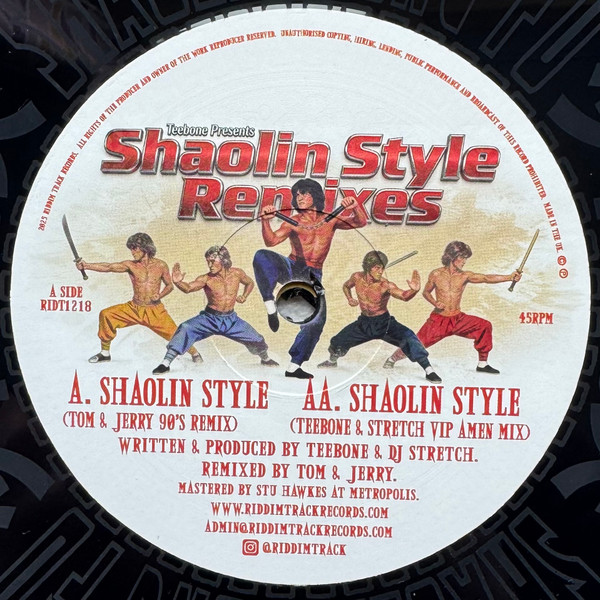 Teebone &  DJ Stretch – Shaolin Style Remixes