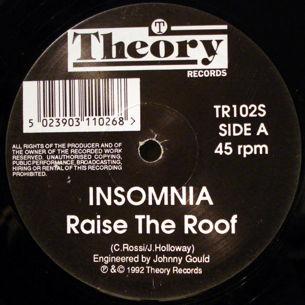 Insomnia – Raise The Roof / Rhythm Within