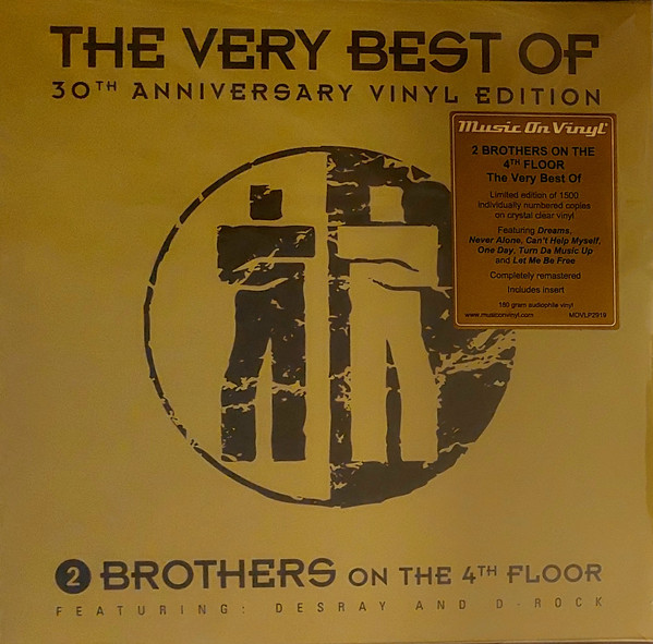 2 Brothers On The 4th Floor Featuring  Des'Ray &  D-Rock – The Very Best Of - 30th Anniversary Vinyl Edition