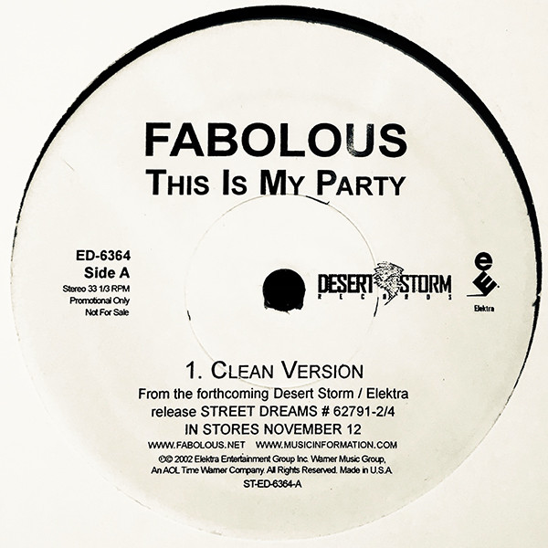 Fabolous – This Is My Party