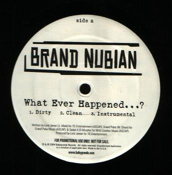 Brand Nubian – What Ever Happened...?