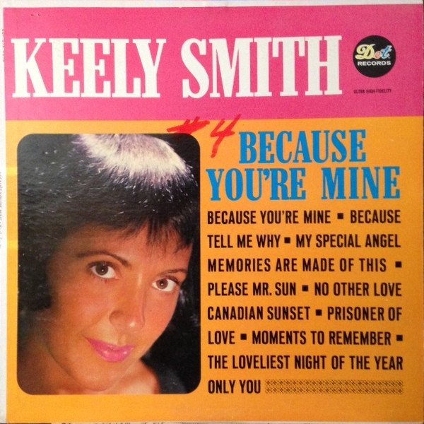 Keely Smith – Because You're Mine