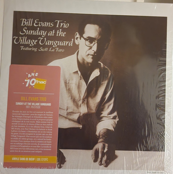 The Bill Evans Trio – Sunday At The Village Vanguard
