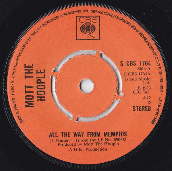 Mott The Hoople – All The Way From Memphis