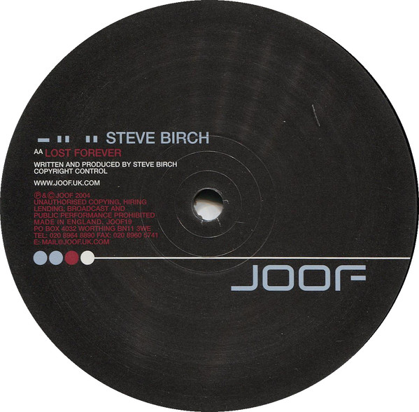 Steve Birch – Spaced Out / Lost Forever
