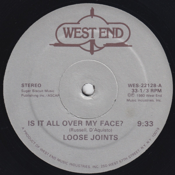 Loose Joints – Is It All Over My Face?