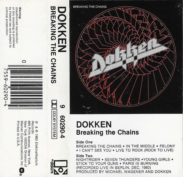 Dokken – Breaking The Chains