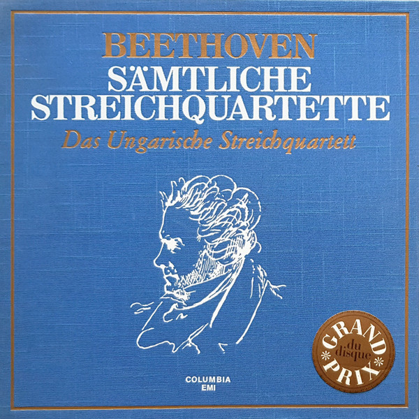 Ludwig van Beethoven,  The Hungarian Quartet – Sämtliche Streichquartette = Complete String Quartets