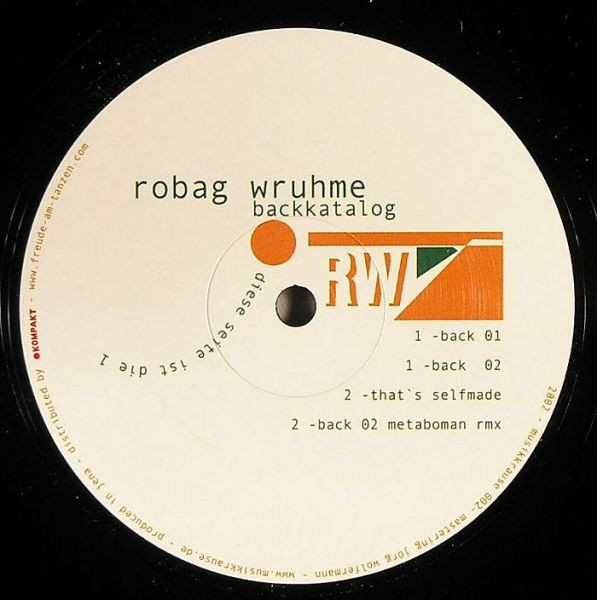 Robag Wruhme – Backkatalog