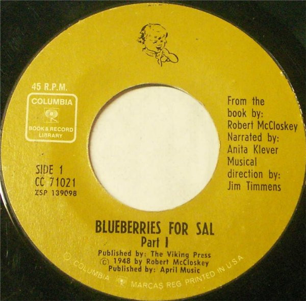Robert McCloskey – Blueberries For Sal